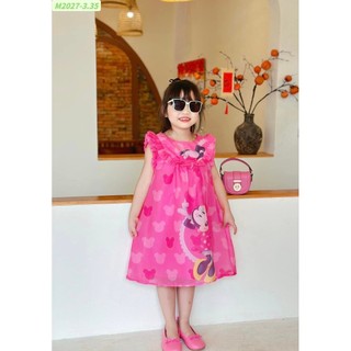 Váy Mickey hồng -M2027 ZUnkids