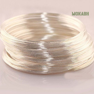 Bộ 100 vòng tay mạ bạc thiết kế mỏng cao cấp thời trang