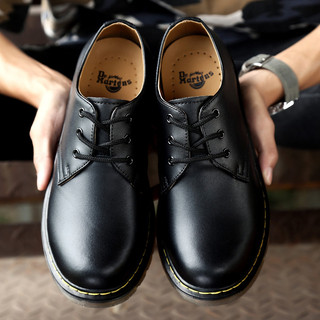 Size lớn 35-47 giày bốt martin cổ thấp giày martin new england giày bốt martin cổ điển giày martin da thật thật cặp đôi da bò cổ điển giày bốt martin cổ thấp giày công sở giày da giày bốt mắt cá chân da công sở chống-giày slip casual form chống thấm nước