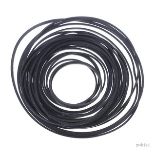 Kiki 30 Chiếc Bộ Mix Cassette Băng 0 7x0 7 mm 1x1 mm Dây Cao Su Thay Thế
