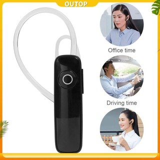 Tai nghe không dây tương thích Bluetooth OUTOP M165 Tai nghe công sở gọi rảnh tay Tương thích cho Xiaomi / iphone 12