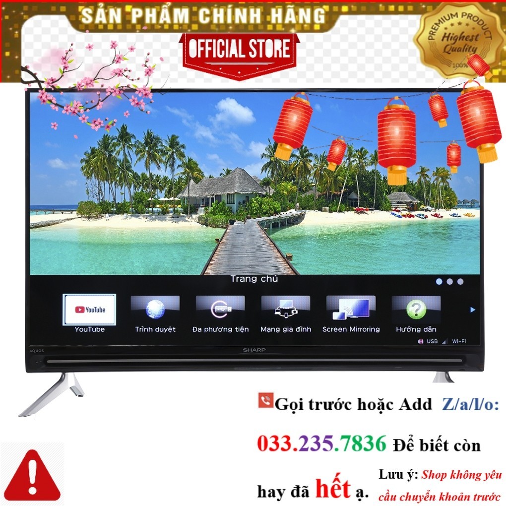Smart Tivi Sharp 40 inch LC-40SA5500X <nEw<