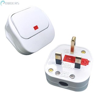 ⭐ READY STOCK ⭐-NEW-Plug 250V 3 Pin Detachable Electrical Hong Kong Conversion Plug Socket【POWDERS-VN】