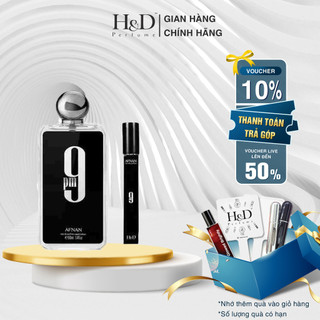 Nước hoa nam 9pm gốc nước hoa 10ml -20ml,30ml edp-hd perfum chính hãng