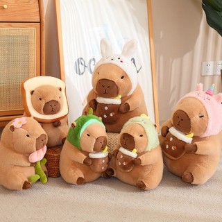 Gấu bông capibala búp bê capybara đồ chơi sang trọng búp bê dễ thương