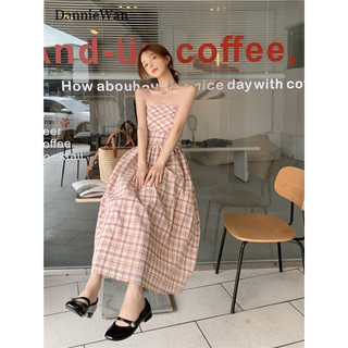 DannieWan Hoa nhí váy Chic váy nữ Đầm Body Cho thời váy thời trang Minimalist Comfortable Đơn giản WLQ24207V7 8Z240221
