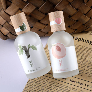 Nước Hoa Nội Địa Trung Body Mist Shimang Thơm Lâu Nắp Gỗ Thân Thủy Tinh Vỏ Mờ Sang Trọng 50ML HAPPY