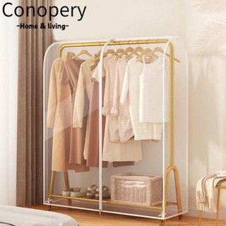 Conopery Vỏ che bụi quần áo, Bảo vệ bảo quản trang phục chống nước dung tích lớn, Vỏ treo quần áo dày chống bụi