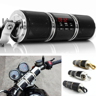 Loa xe máy di động Âm thanh Bluetooth Loa âm thanh nổi xe máy chống nước Moto FM Radio