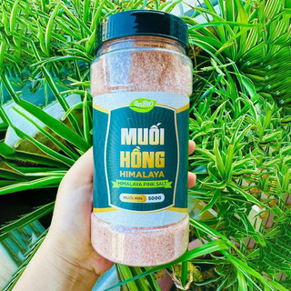 Muối hồng Himalaya thô/mịn AnBiO 500g