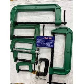 Cảo chữ c - vam kẹp chữ c bằng gang đủ size 2',3',4',5',6'