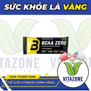 Tăng sức bền bcaa zero biotechusa sample gói dùng thử - chuỗi amino cần thiết