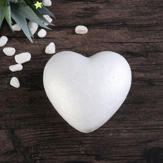 6 / 8.5 / 10 / 15cm trái tim xốp tạo hình trang trí tiệc cưới