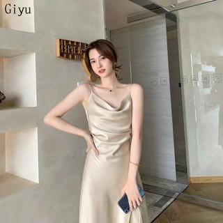 Giyu váy Đầm váy nữ body đầm Đơn giản phổ biến Minimalist Xu hướng WLQ2430ID5 12Z240320