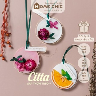 Sáp thơm hoa khô Citta, thơm phòng, khử mùi tủ quần áo, lọc không khí | Home Chic Corner
