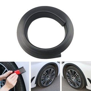 ✨Giải QUYẾT✨150 * 4,5cm Đa Năng Bánh Xe Ô Tô Vòm Viền Fender Pháo Sáng Dải Bảo Vệ Cao Su