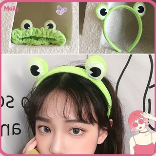 Băng đô rửa mặt hình chú ếch vui nhộn thiết kế cho nữ