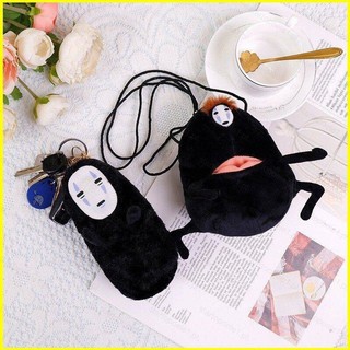 Yyds ngộ nghĩnh vô diện nam đeo ngang túi hoạt hình anime điện thoại di động thay đổi túi đeo vai sang trọng túi sách mặt dây chuyền
