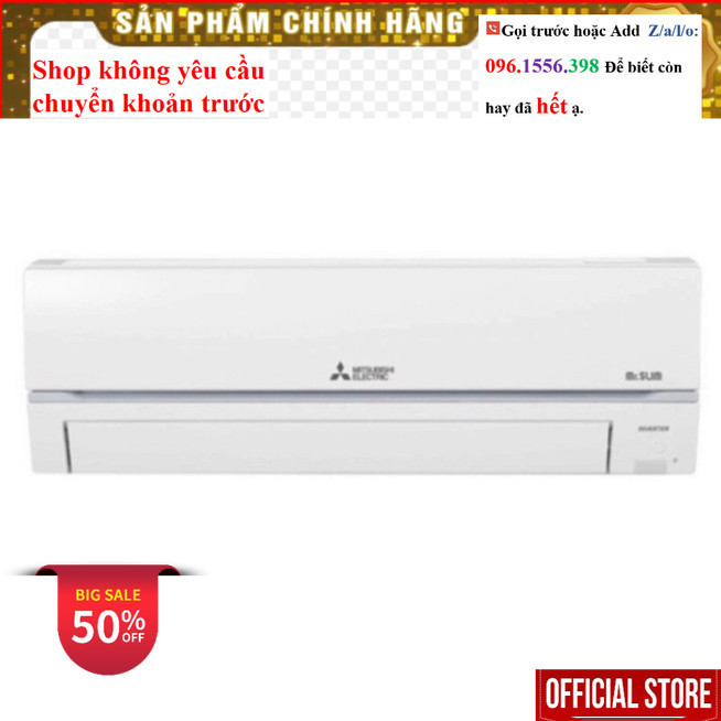 <Rẻ>  Điều Hòa Mitsubishi Electric Inverter 1 HP MSY-GR25VF