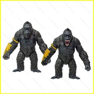 Yyds godzilla vs kong 2 king kong nhân vật hành động di chuyển khớp mô hình búp bê đồ chơi cho trẻ em quà tặng bộ sưu tập đồ trang trí