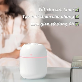 Máy phun sương Mini xông tinh dầu, khuếch tán, hương thơm, đuổi muỗi 220ml