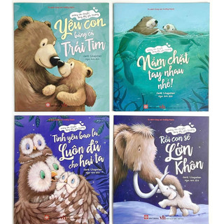 Những câu chuyện đong đầy yêu thương - bộ 4 sách bìa mềm đinh tị