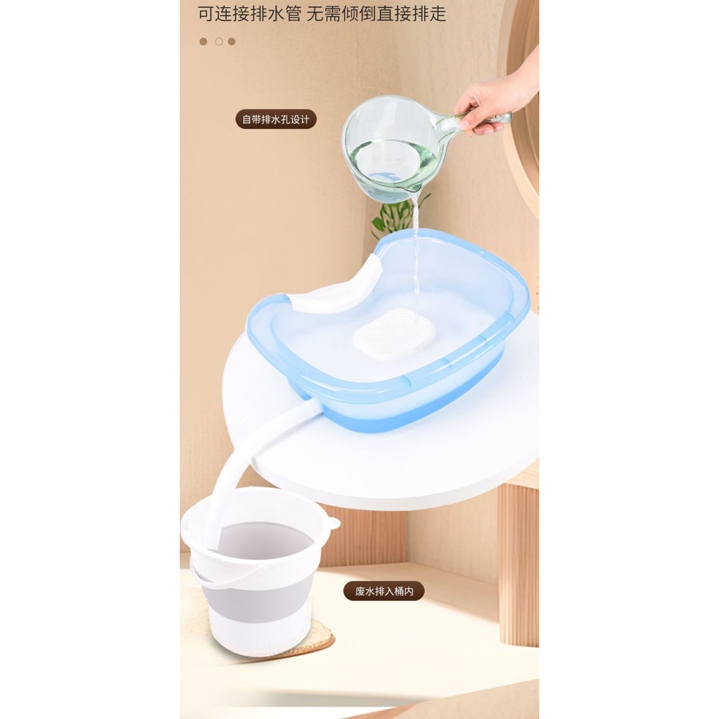Chậu gội đầu dầu gội đầu nằm phẳng dầu gội đầu cho bà bầu phụ nữ mang thai rửa tóc cho bệnh nhân ngư