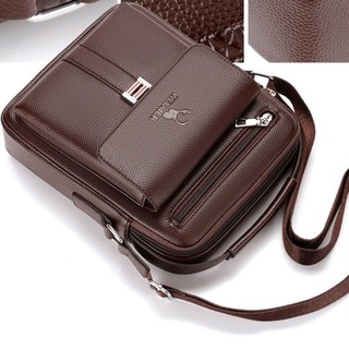 Nam Mới Da Thật Chính Hãng Đeo Vai Túi Tote Thời Trang Chất Lượng Cao Messenger C8a1