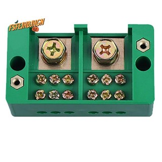 Phụ tùng thay thế một pha Hộp thiết bị đầu cuối đi 2 trong 6 Hộp phân phối gia đình Hộp nối Khối đầu cuối 220 V (6 Out)