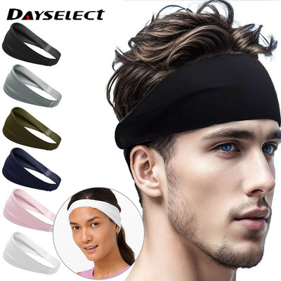 Dayselect Chống Mồ Hôi Mồ Hôi Thể Thao Thoáng Khí Yoga Chạy Bộ Thể Dục Bóng Đá Co Giãn Băng Đô