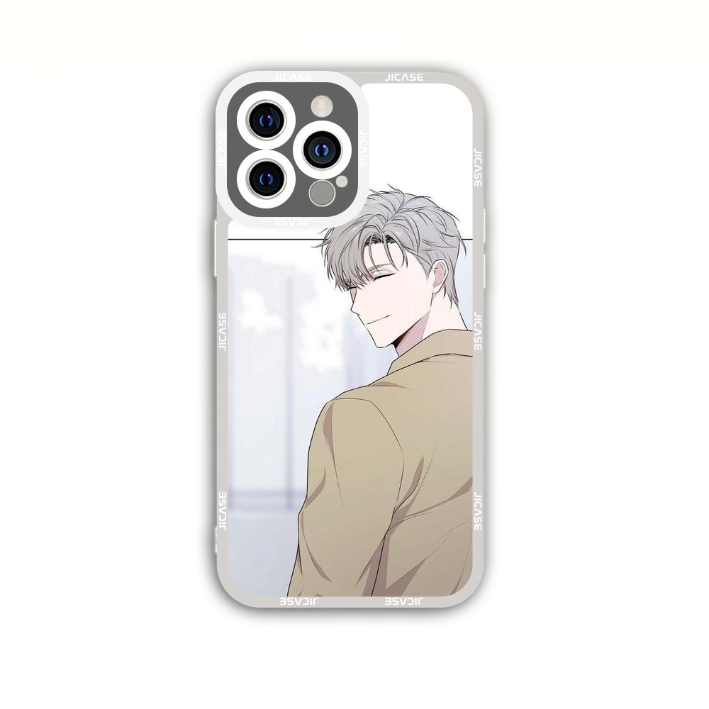 Ốp lưng iPhone Cạnh Vuông Samsung Xiaomi Oppo Manhwa boylove Passion nhân vật Ilay vs Taeil
