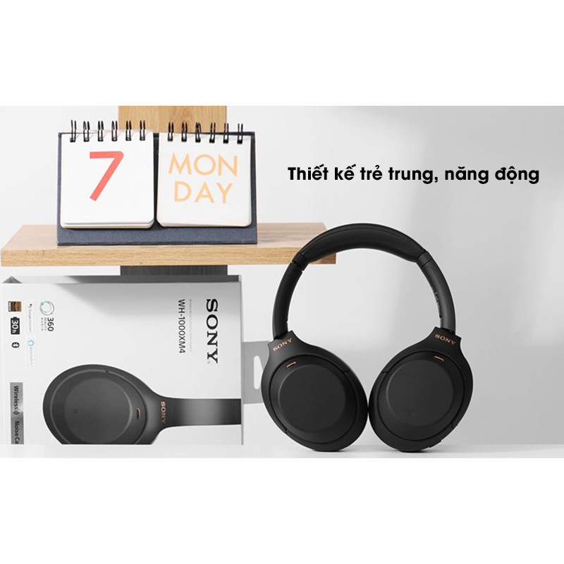 Tai Nghe Chụp Tai Sony WH-1000XM5 Không Dây Cao Cấp, Bluetooth 5.2. Sạc Nhanh, Chống Ồn, Tích Hợp Micro | BigBuy360 - bigbuy360.vn