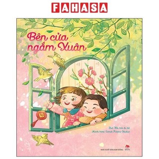 Sách sách bên cửa ngắm xuân