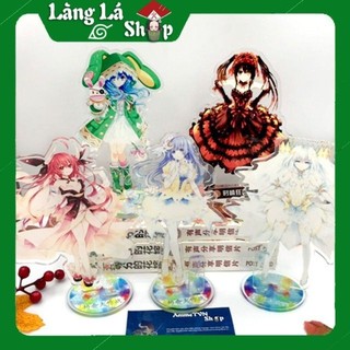 Tượng Mica Standee anime/manga Date a Live - Nhựa Cứng Acrylic In nhiều chi tiết sắc nét có bảng tên