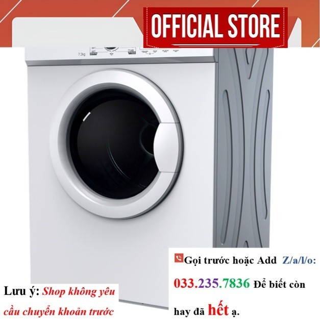 TD-72VWD MIỄN PHÍ CÔNG LẮP ĐẶT Máy Sấy Quần Áo Casper 7.2Kg TD-72VWD <Sale<