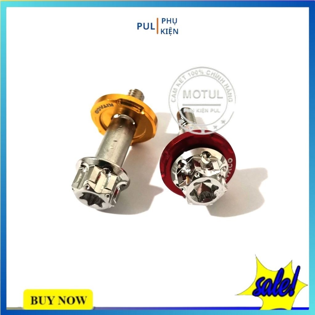 Ốc salaya gắn tay thắng xe số và côn tay giá 1 con trí làm đẹp xe Exciter Winner Sirius...