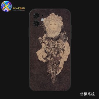 Retro Ukiyo-e Gothic Thẩm Mỹ Monster Yamamoto Takayu Vỏ Điện Thoại Thích Hợp Cho Apple 7 / 8iphone7P / 8P / 15PROMAX Redmi Vỏ Bảo Vệ Điện Thoại GOJR