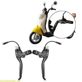Onlytiming1 xe đạp điện đòn bẩy phanh tay cầm phanh chống nước phụ kiện xe đạp điện
