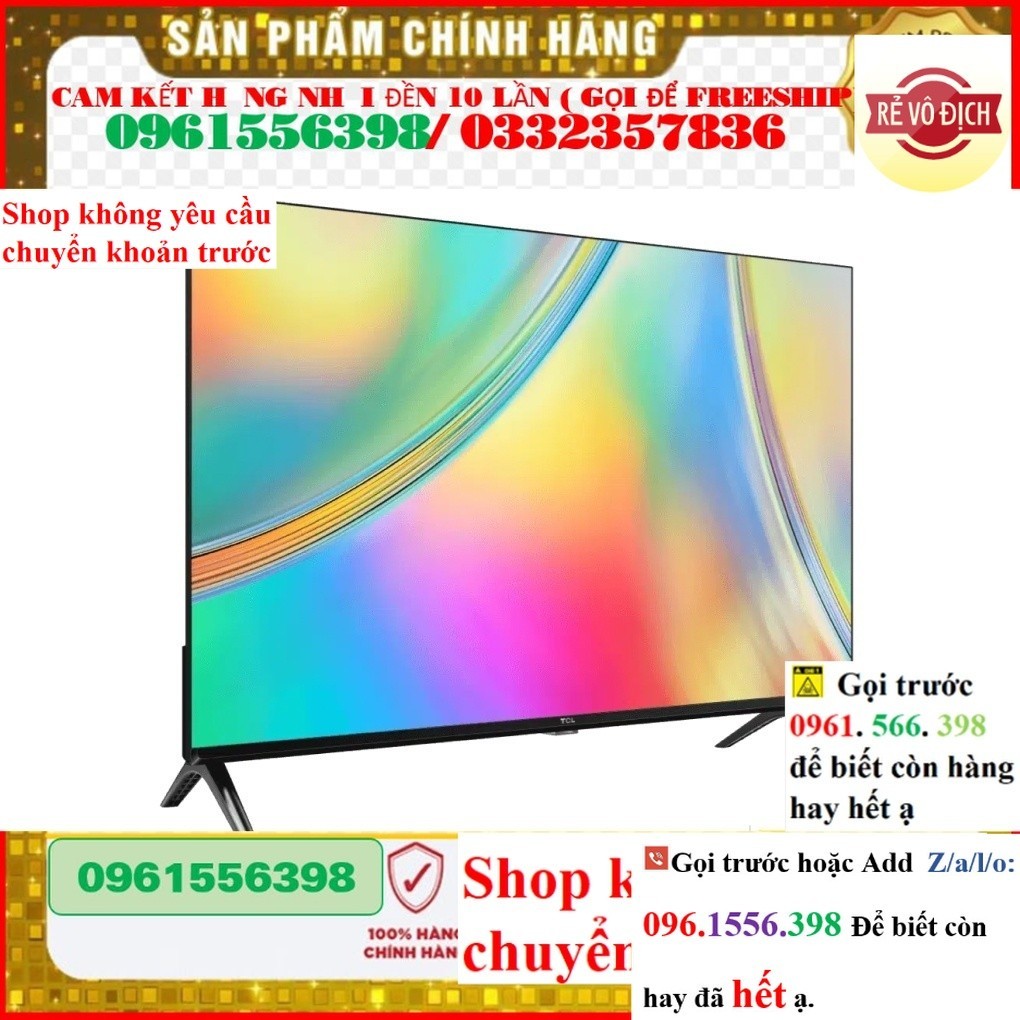 >> Google Tivi TCL 40 inch 40S5400 / 40S5400A - Hàng chính hãng .