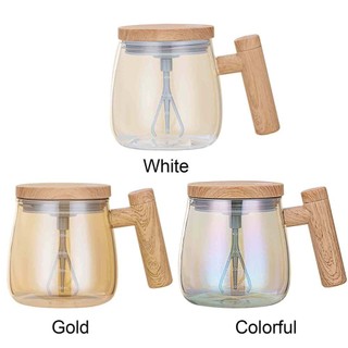 Self Stirring Mug Electric Self Stirring Coffee Mug Portable Glass Mug 400ML High Speed Self Stirring Coffee Mixing Cup