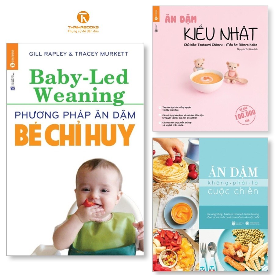 Sách Combo Ăn dặm (3 cuốn) (TH)