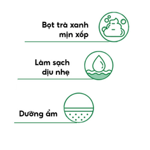 Sữa Rửa Mặt Trà Xanh Innisfree Green Tea Hydrating Amino Acid Cleansing Foam Làm Sạch Sâu 150g