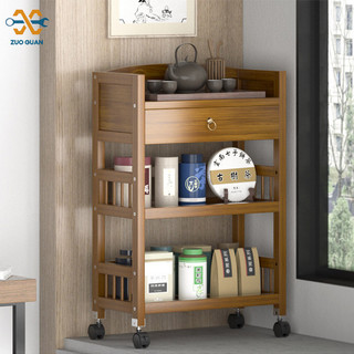 Kệ zuoguan bánh xe di động kệ lưu trữ đơn giản