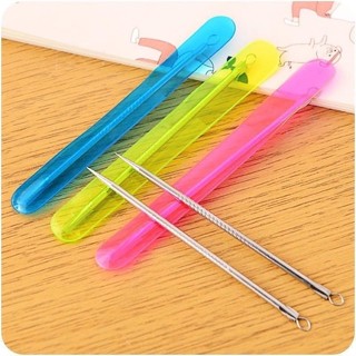 ￼cây nặn mụn 2 đầu, que nặn mụn loại dài 12cm cao cấp combo 2cái