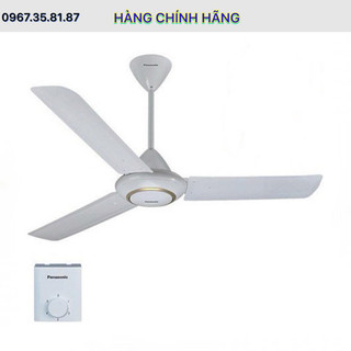 Quạt trần 3 cánh panasonic f60mz2 - hàng vip, nhập khẩu malaysia, bảo hành chính hãng