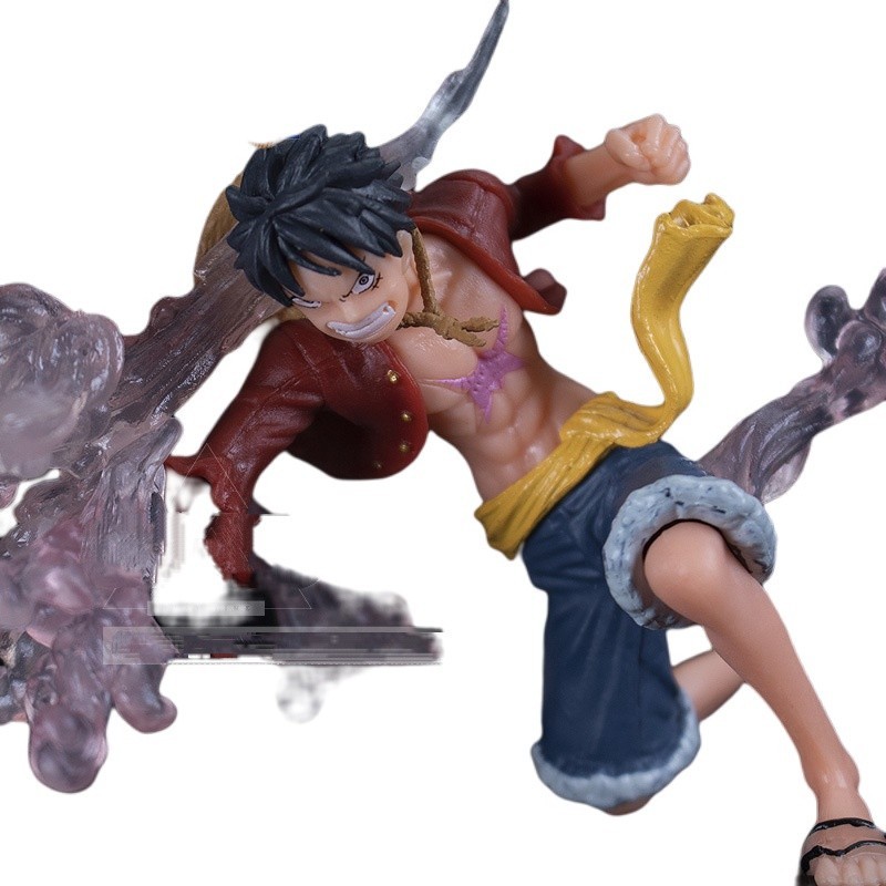 One Piece làm bằng tay GK và nước thứ ba bánh răng Luffy F3 nắm tay lớn ape king súng mạ điện mô hình hoạt hình