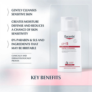 Sữa rửa mặt Eucerin pH5 Facial Cleanser Sensitive - ninishop