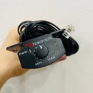 Khiển âm lượng loa sub Nakamichi, cắm giắc gin, điều chỉnh âm lượng loa sub