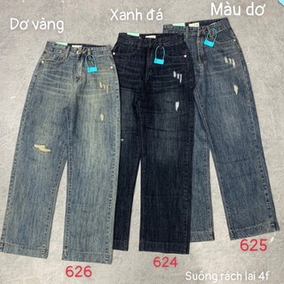 Quần jean suông qc _ 624-625-626