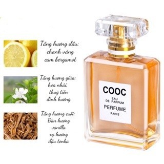 Nước hoa Coco nữ COOC hương thơm lâu trôi eau de toilette nước hoa hẹn hò Tanabata